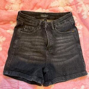 Judy Blue Women's Dark Gray Jean Shorts